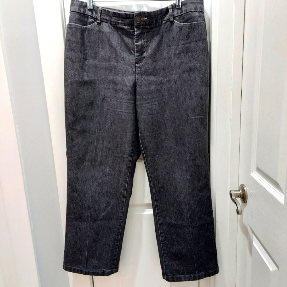 Kim rogers black jeans size 16